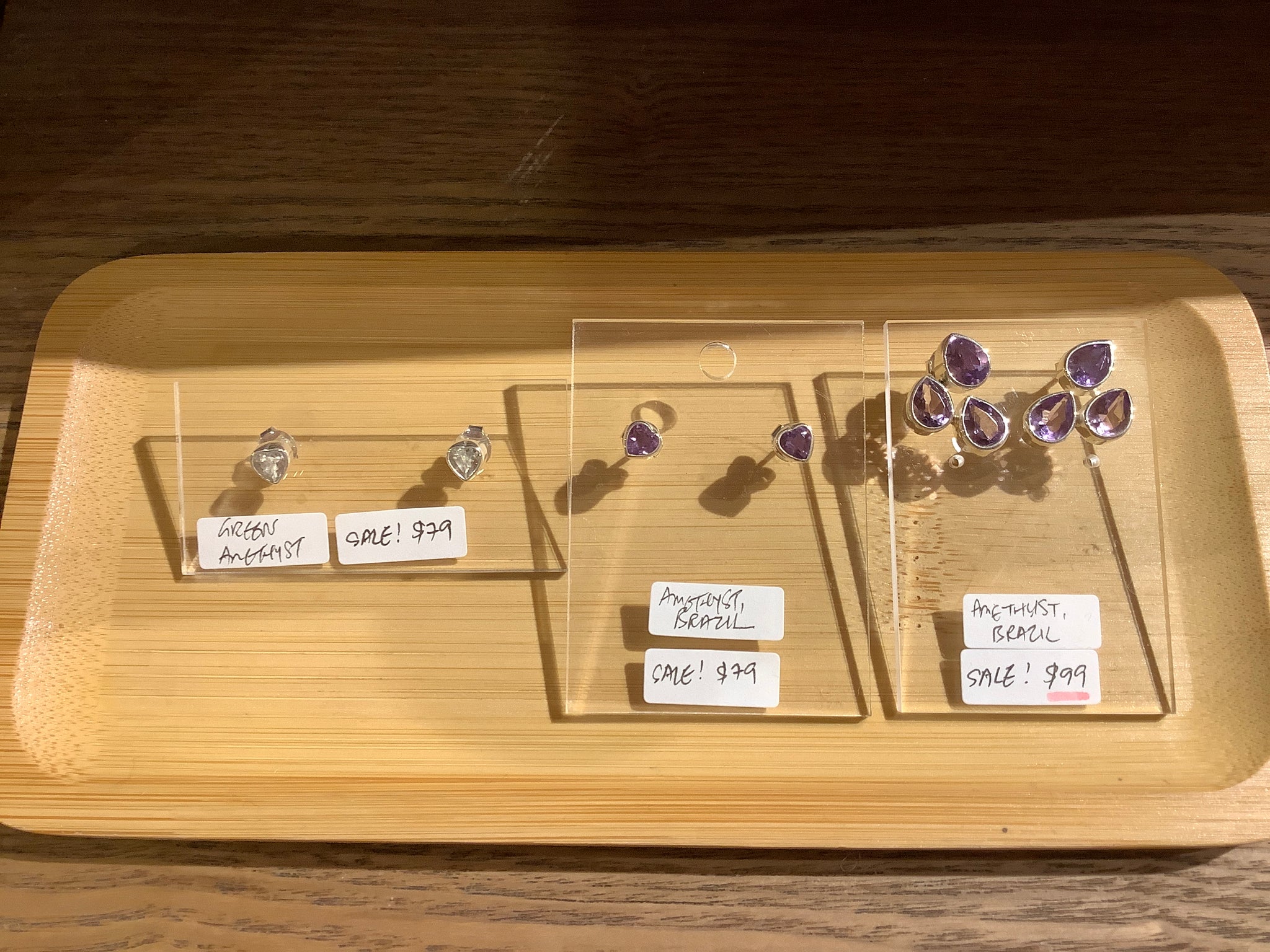 Savage Archipelago - Amethyst Studs