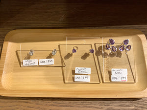 Savage Archipelago - Amethyst Studs