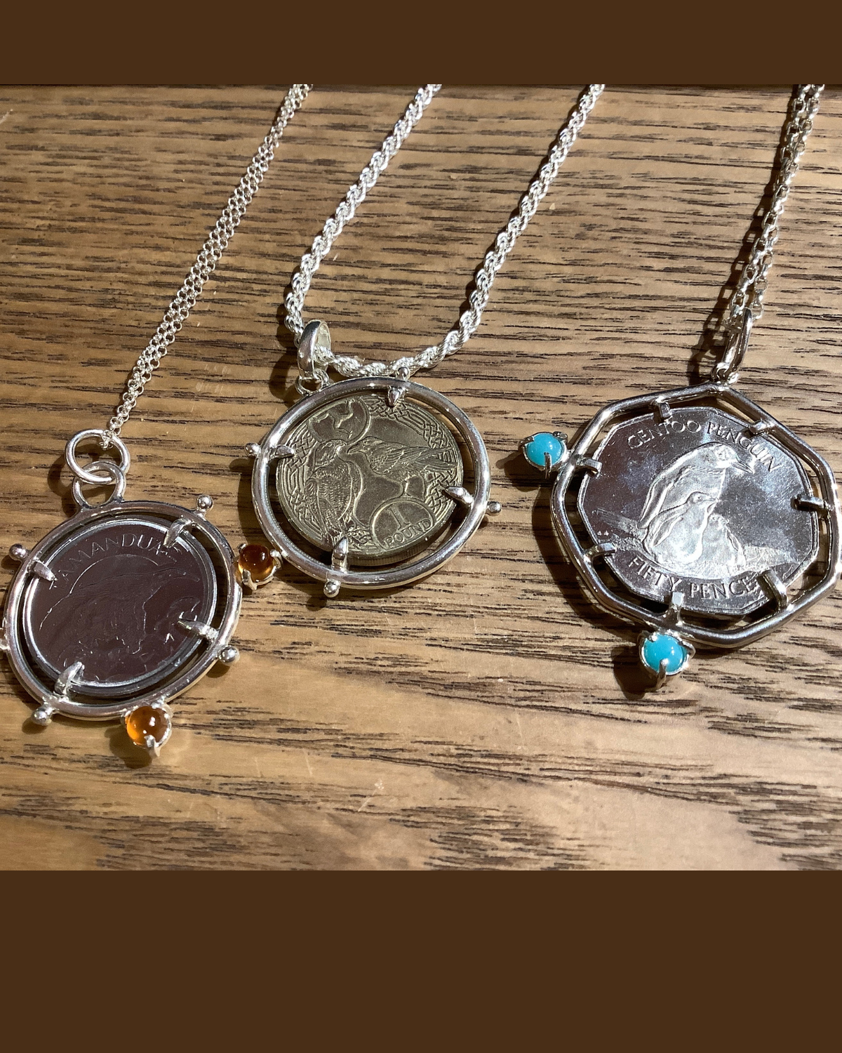 Savage Archipelago - Coin Pendant Necklace