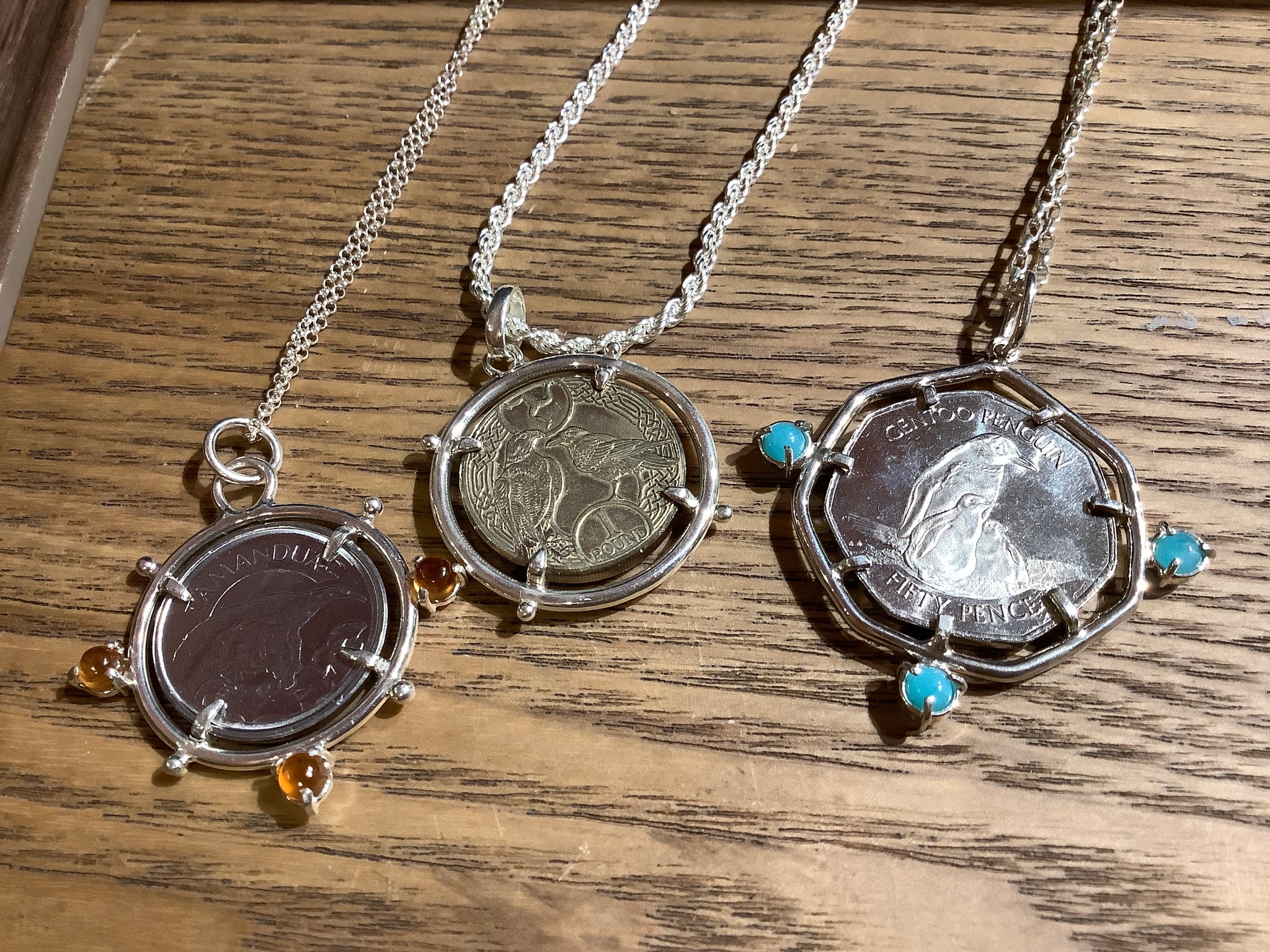 Savage Archipelago - Coin Pendant Necklace