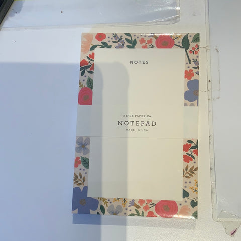 Wild Rose Notepad