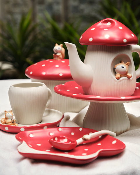 Kinoko Cup and Saucer