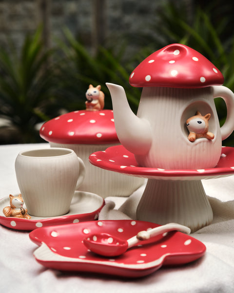 Kinoko Cup and Saucer