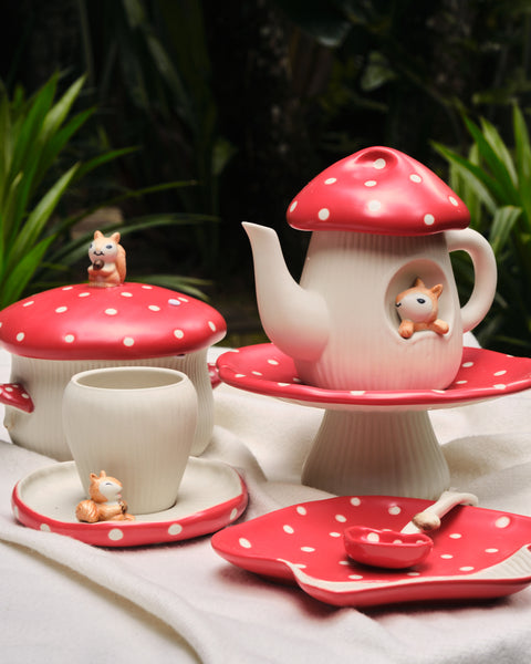 Kinoko Cup and Saucer