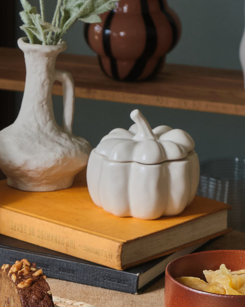 Pumpkin Storage Jar