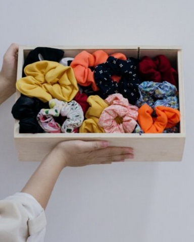 Upcycled Scrunchies