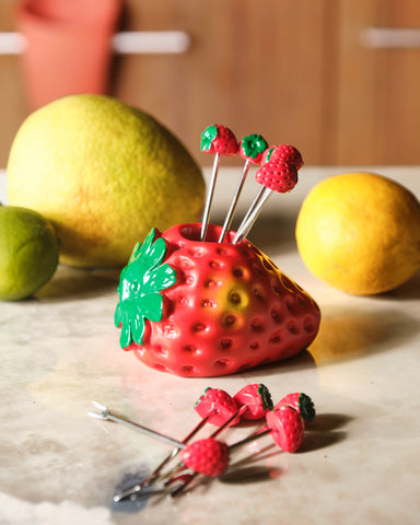 Strawberry Fruit Fork