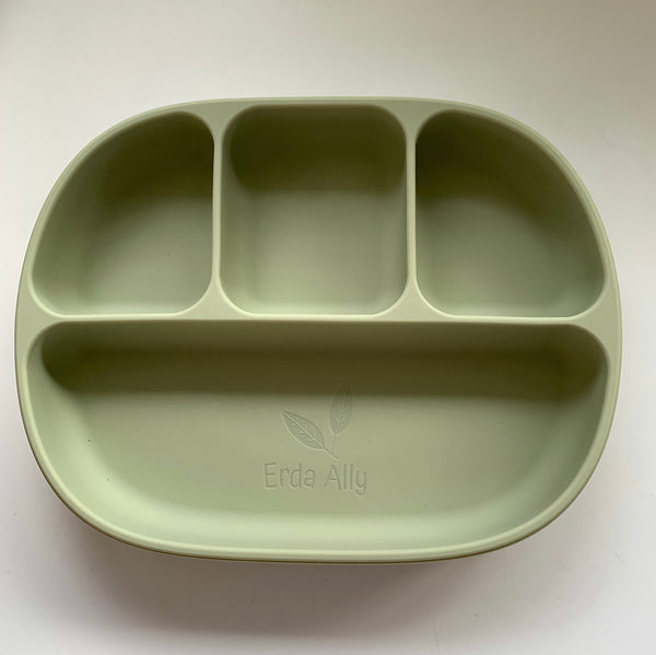 Silicone Suction Divided Tray