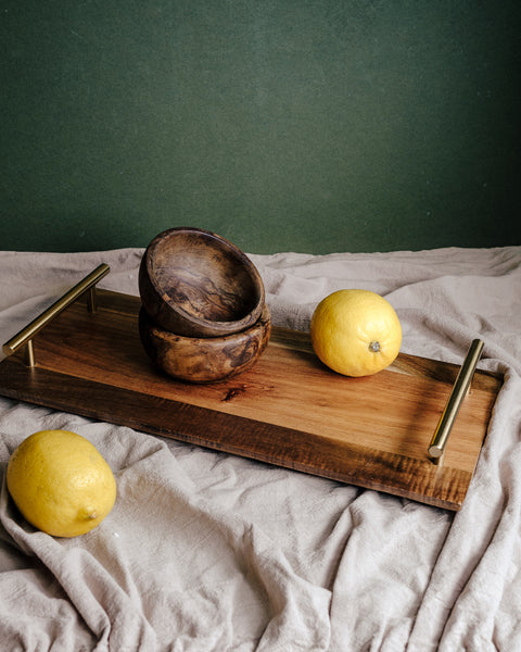 Mizi Wooden Tray - Long and Narrow