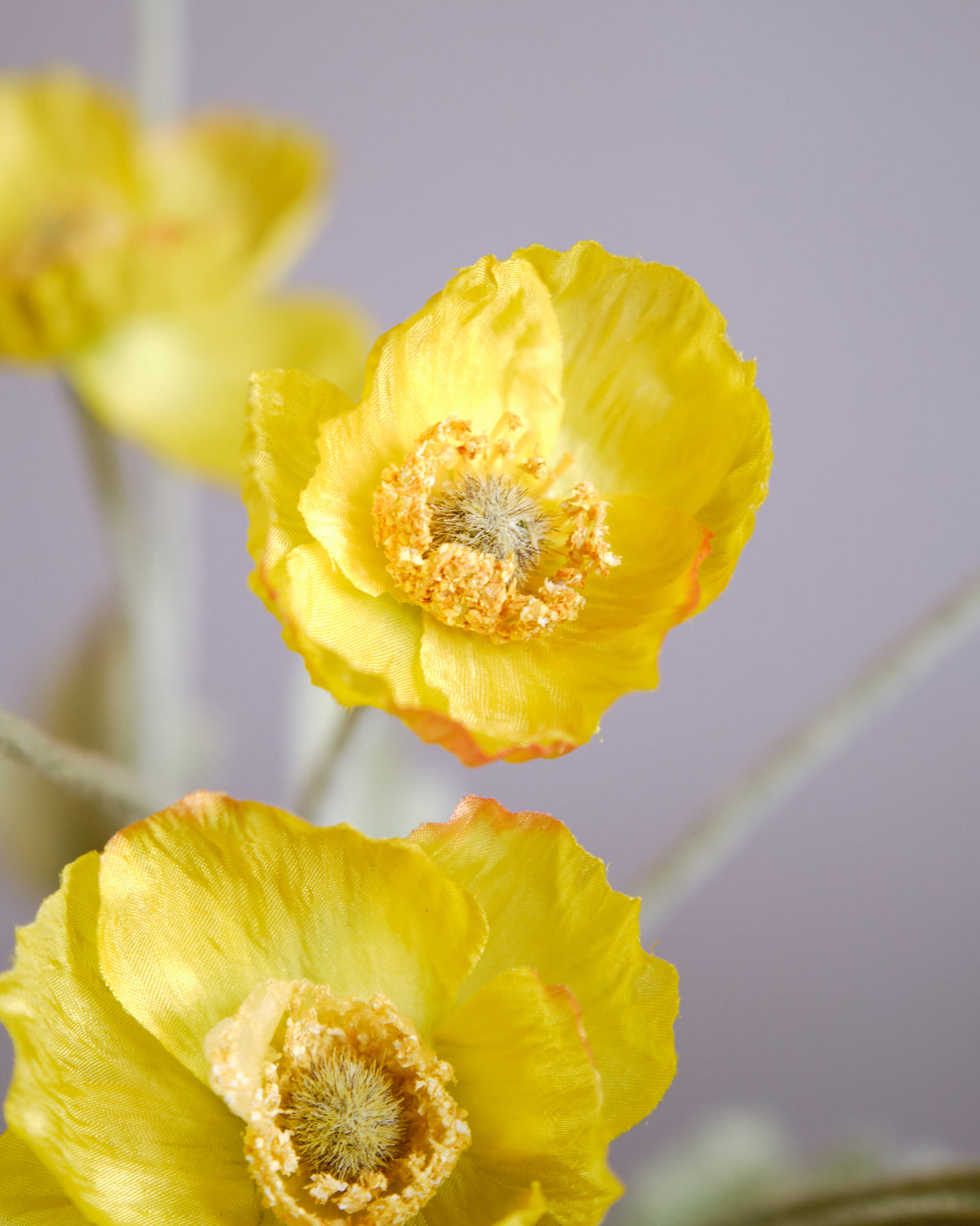 Artificial Flower - Flanders Poppy (Short)